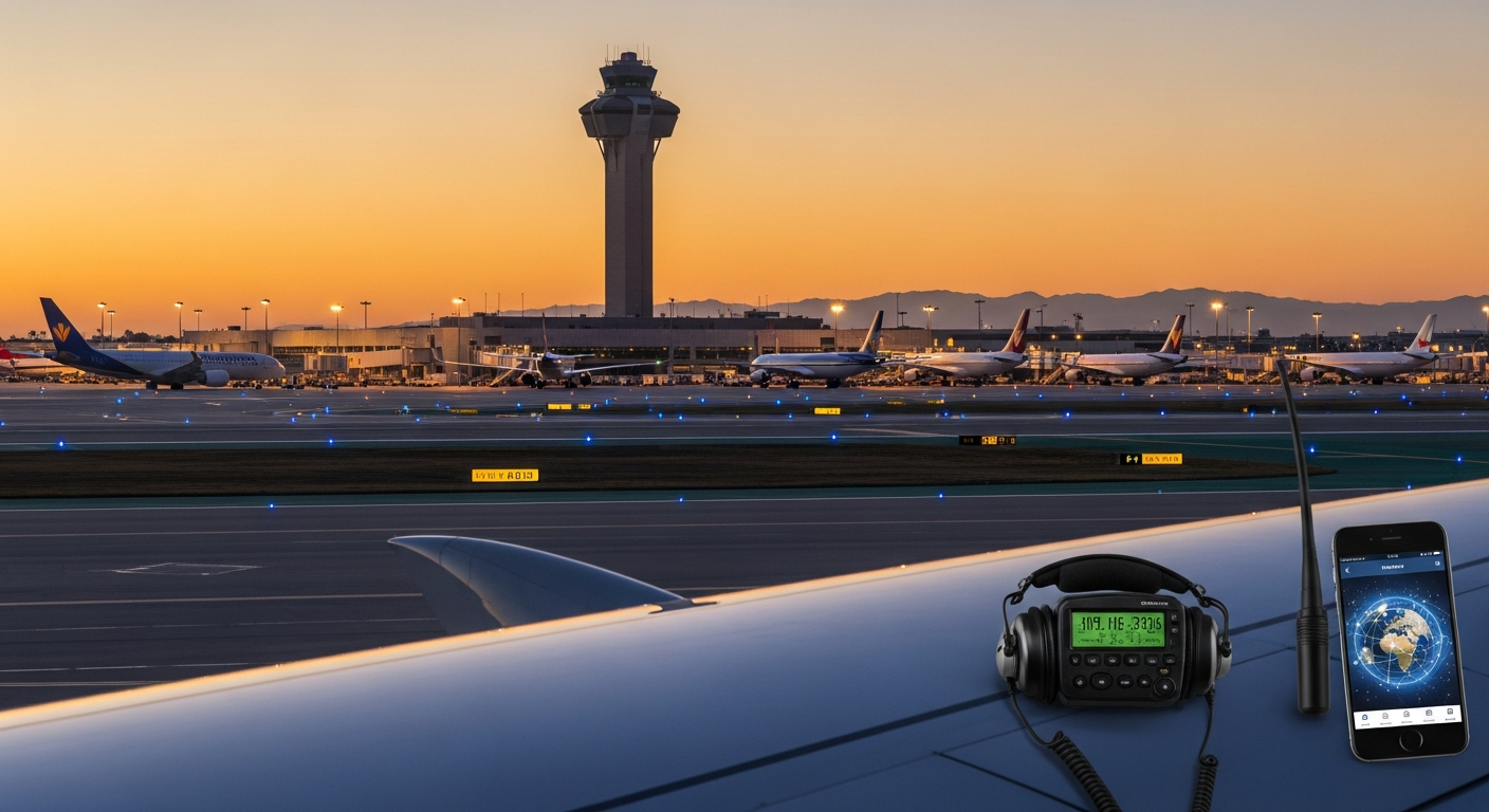 LAX空港ライブ配信がアーカイブ公開、2026年5月7日のADS-B+ATC音声